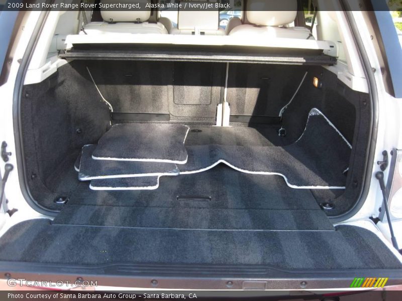 Alaska White / Ivory/Jet Black 2009 Land Rover Range Rover Supercharged