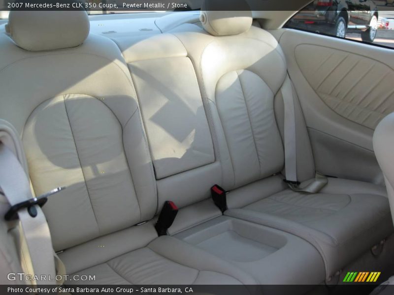 Pewter Metallic / Stone 2007 Mercedes-Benz CLK 350 Coupe