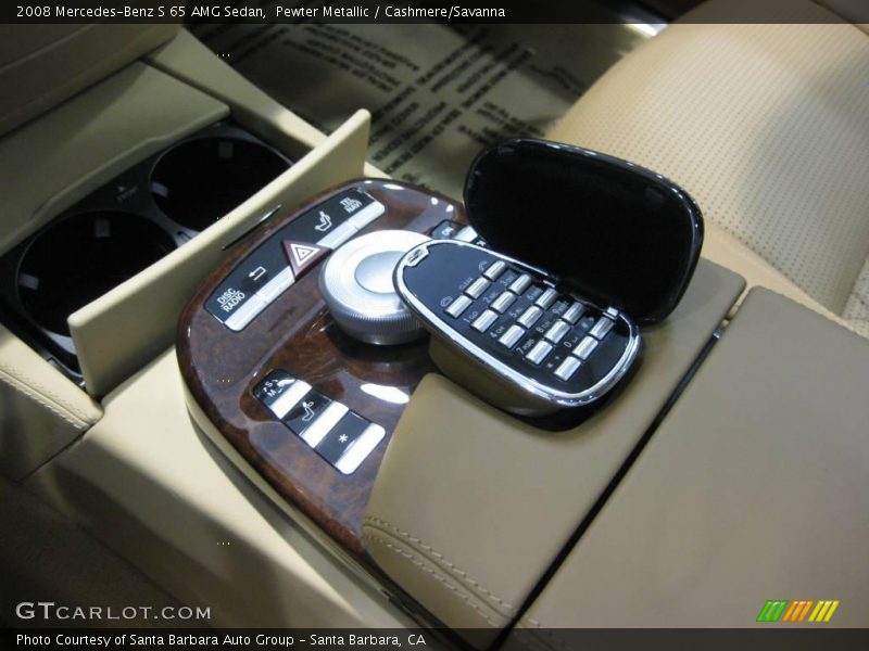 Pewter Metallic / Cashmere/Savanna 2008 Mercedes-Benz S 65 AMG Sedan