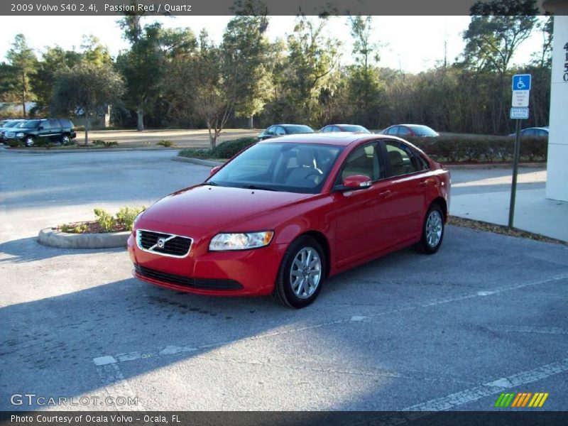 Passion Red / Quartz 2009 Volvo S40 2.4i