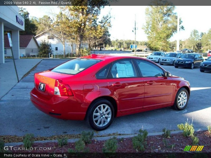 Passion Red / Quartz 2009 Volvo S40 2.4i