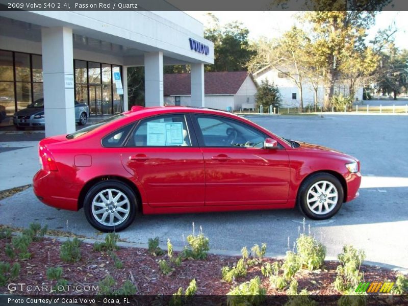 Passion Red / Quartz 2009 Volvo S40 2.4i