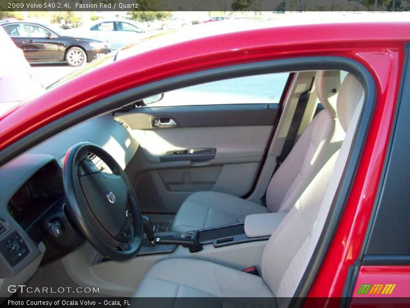 Passion Red / Quartz 2009 Volvo S40 2.4i