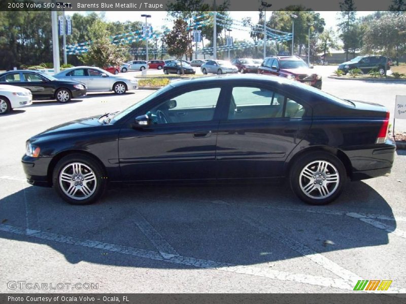 Barents Blue Metallic / Taupe 2008 Volvo S60 2.5T
