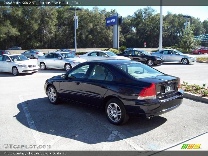 Barents Blue Metallic / Taupe 2008 Volvo S60 2.5T