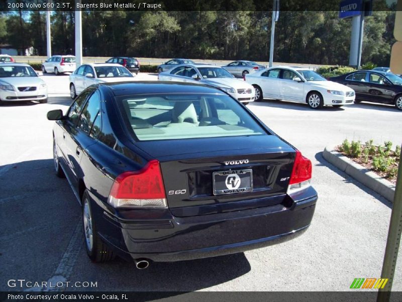 Barents Blue Metallic / Taupe 2008 Volvo S60 2.5T