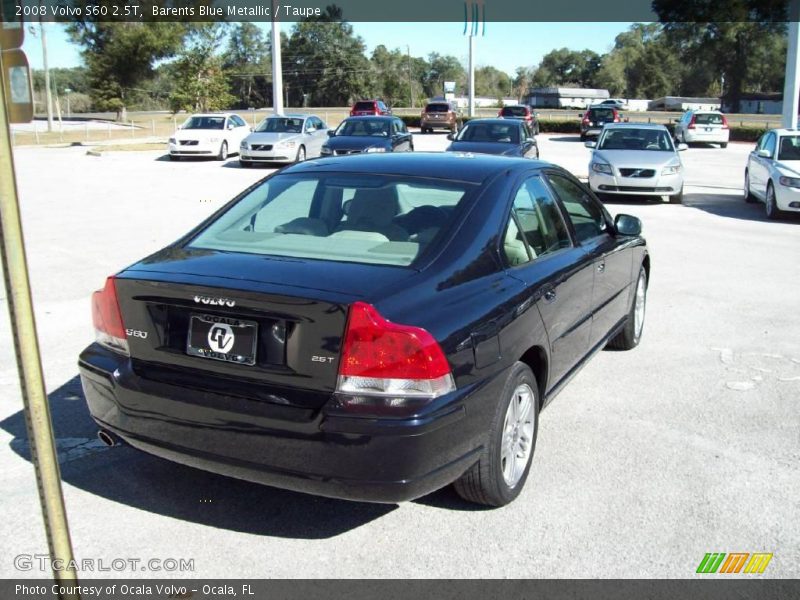 Barents Blue Metallic / Taupe 2008 Volvo S60 2.5T
