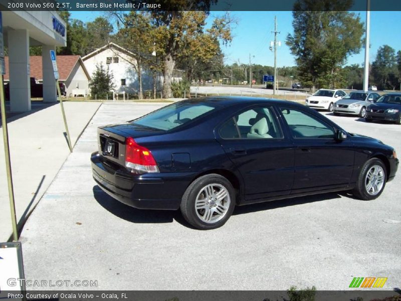 Barents Blue Metallic / Taupe 2008 Volvo S60 2.5T
