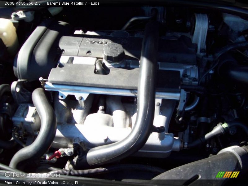 Barents Blue Metallic / Taupe 2008 Volvo S60 2.5T