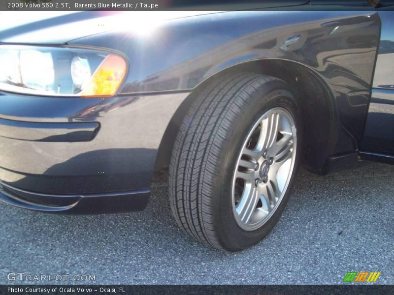 Barents Blue Metallic / Taupe 2008 Volvo S60 2.5T