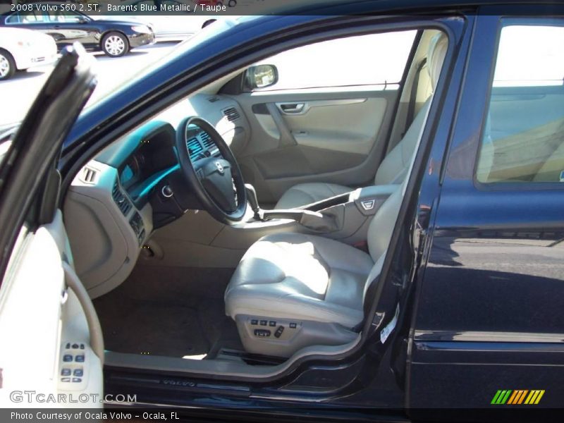 Barents Blue Metallic / Taupe 2008 Volvo S60 2.5T