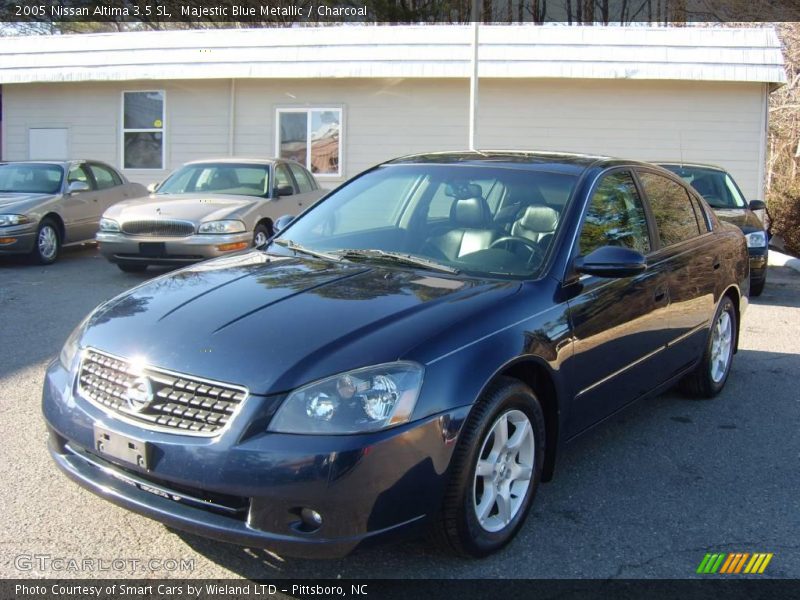 Majestic Blue Metallic / Charcoal 2005 Nissan Altima 3.5 SL
