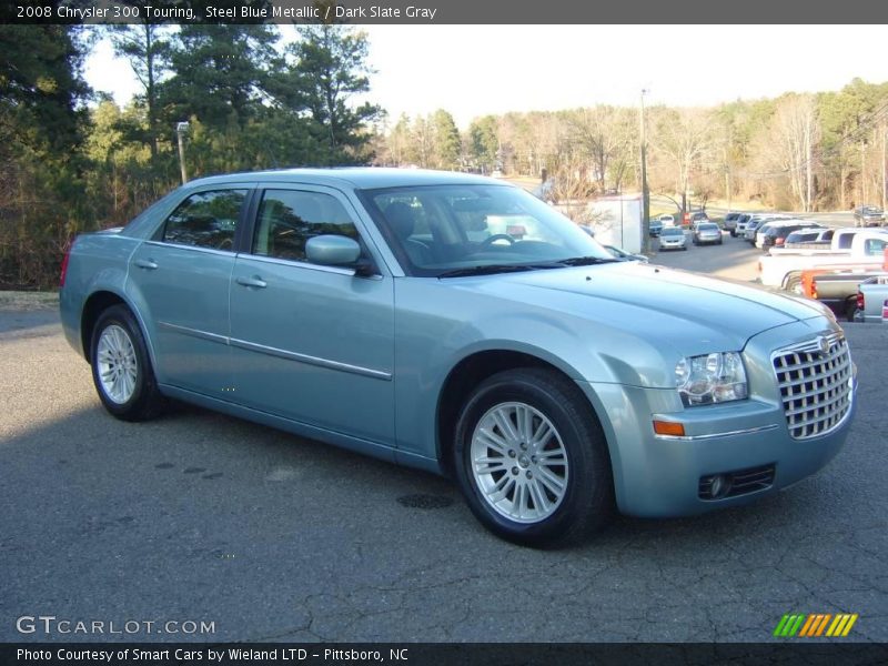 Steel Blue Metallic / Dark Slate Gray 2008 Chrysler 300 Touring