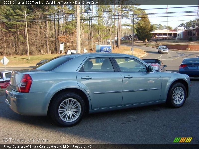 Steel Blue Metallic / Dark Slate Gray 2008 Chrysler 300 Touring