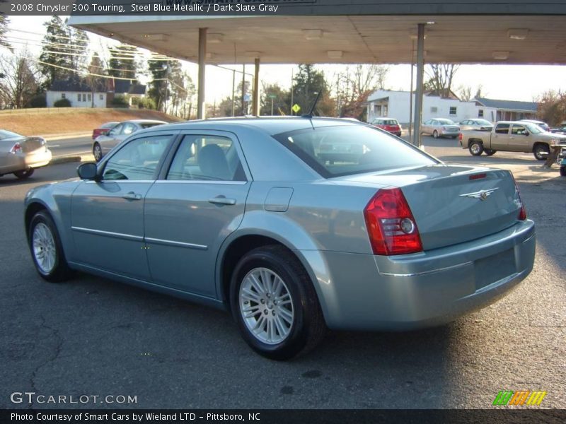 Steel Blue Metallic / Dark Slate Gray 2008 Chrysler 300 Touring