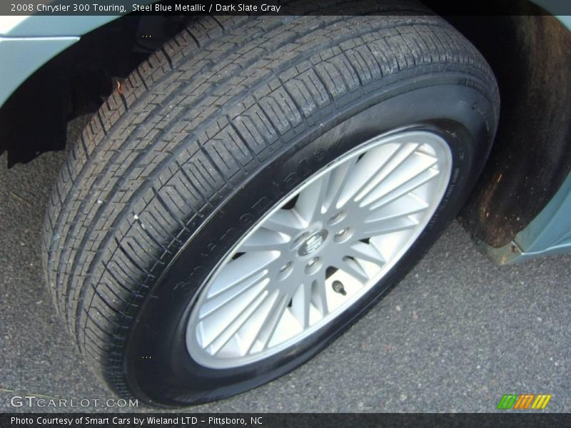 Steel Blue Metallic / Dark Slate Gray 2008 Chrysler 300 Touring