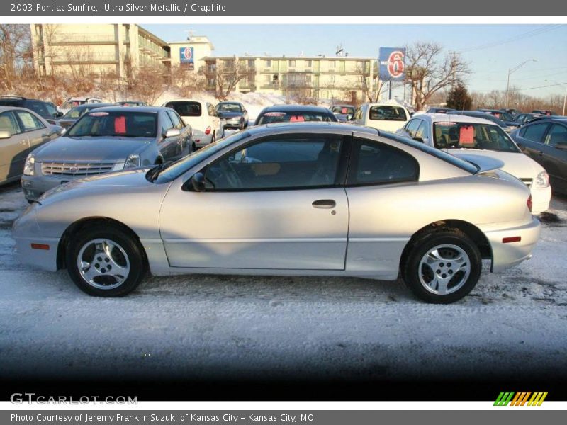 Ultra Silver Metallic / Graphite 2003 Pontiac Sunfire