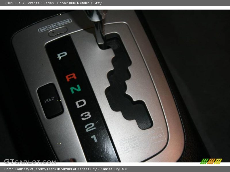 Cobalt Blue Metallic / Gray 2005 Suzuki Forenza S Sedan