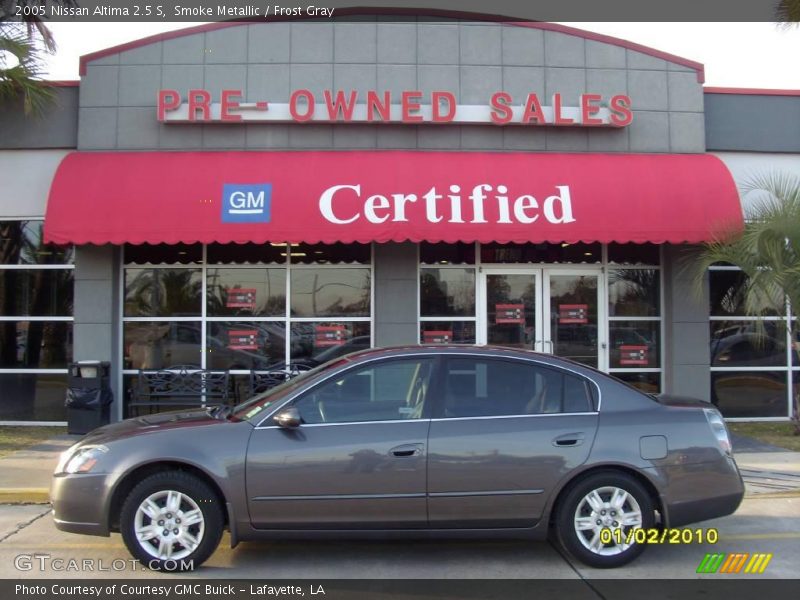 Smoke Metallic / Frost Gray 2005 Nissan Altima 2.5 S