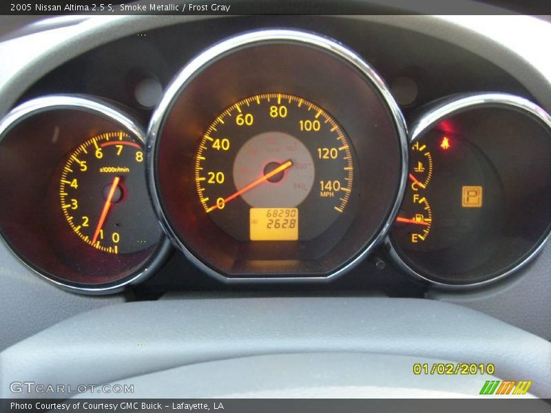 Smoke Metallic / Frost Gray 2005 Nissan Altima 2.5 S