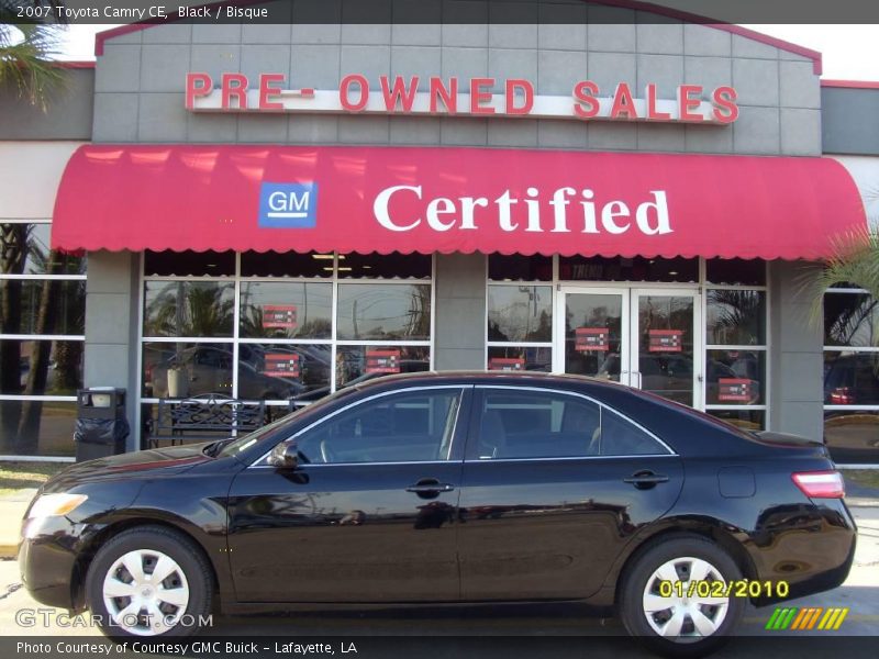 Black / Bisque 2007 Toyota Camry CE