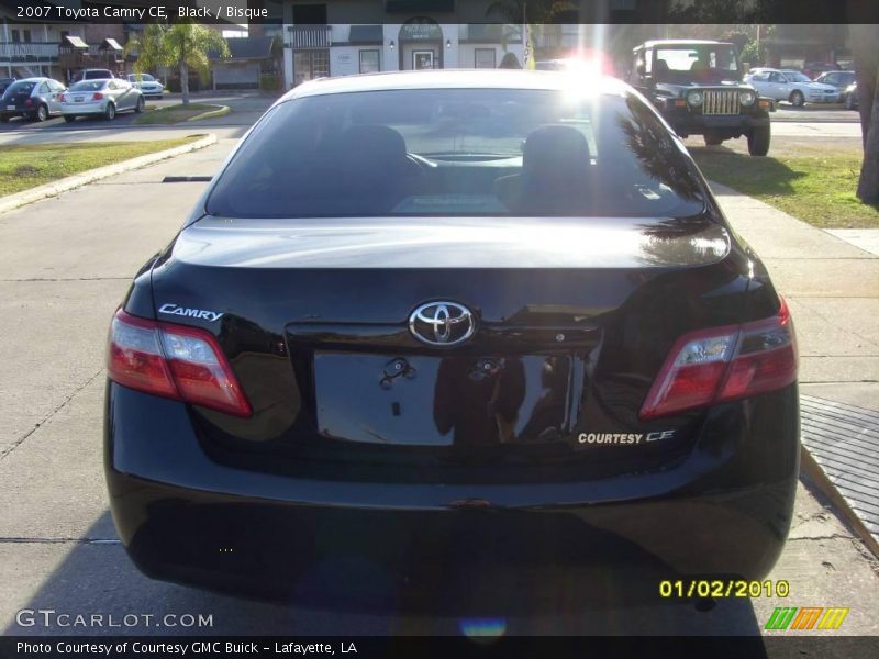 Black / Bisque 2007 Toyota Camry CE