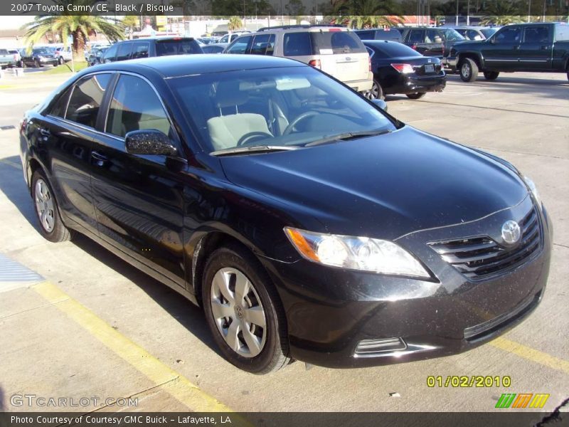 Black / Bisque 2007 Toyota Camry CE