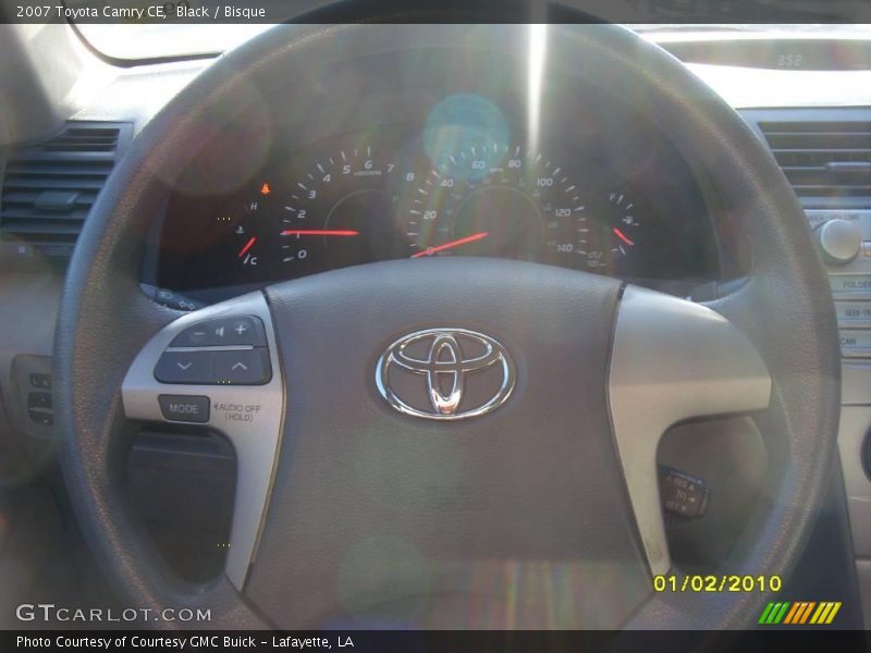 Black / Bisque 2007 Toyota Camry CE