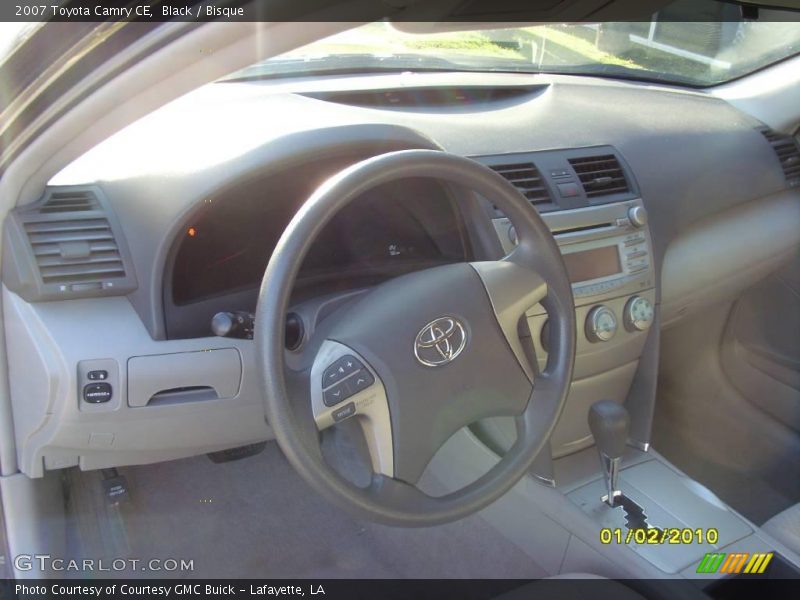 Black / Bisque 2007 Toyota Camry CE