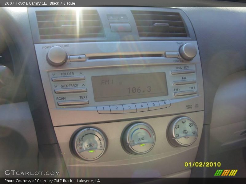 Black / Bisque 2007 Toyota Camry CE