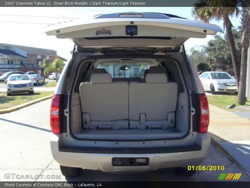 Silver Birch Metallic / Dark Titanium/Light Titanium 2007 Chevrolet Tahoe LS