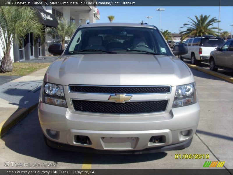 Silver Birch Metallic / Dark Titanium/Light Titanium 2007 Chevrolet Tahoe LS