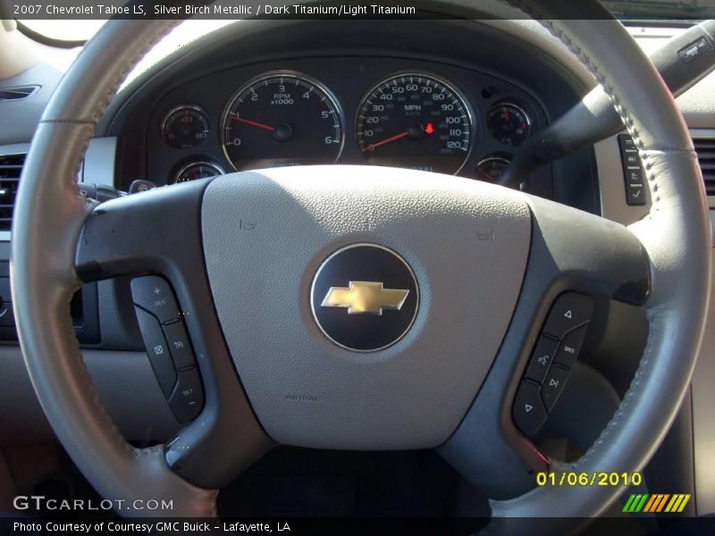 Silver Birch Metallic / Dark Titanium/Light Titanium 2007 Chevrolet Tahoe LS