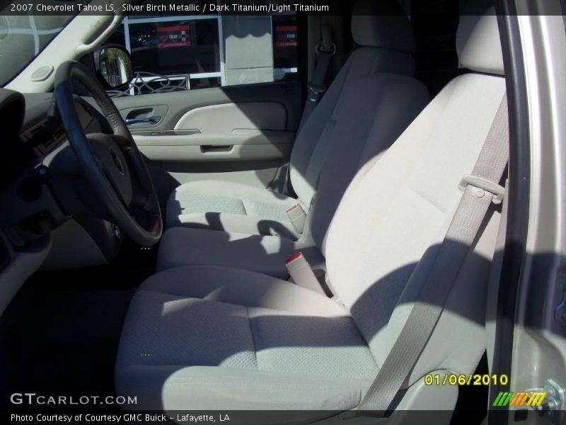 Silver Birch Metallic / Dark Titanium/Light Titanium 2007 Chevrolet Tahoe LS