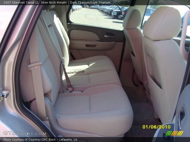 Silver Birch Metallic / Dark Titanium/Light Titanium 2007 Chevrolet Tahoe LS