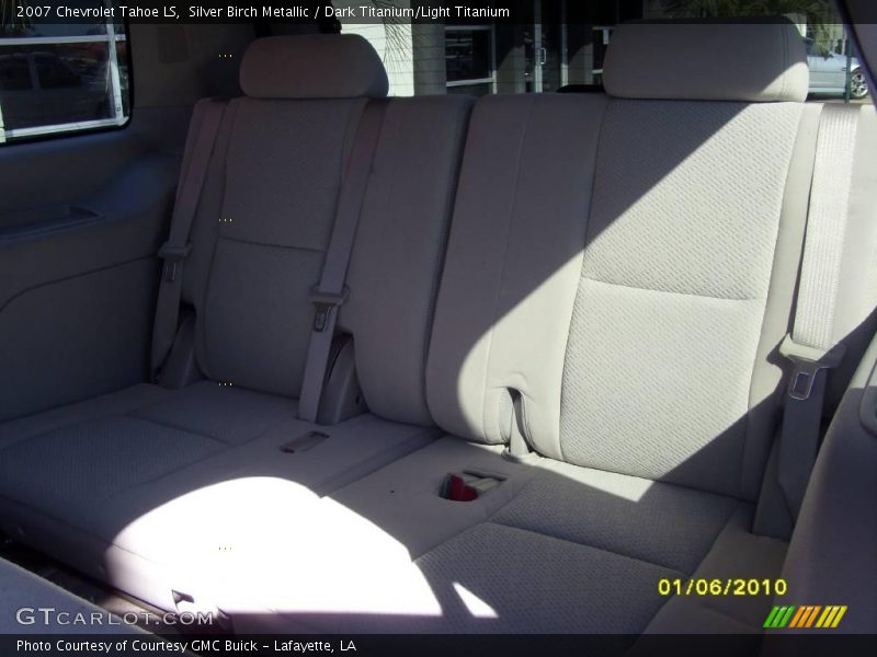 Silver Birch Metallic / Dark Titanium/Light Titanium 2007 Chevrolet Tahoe LS