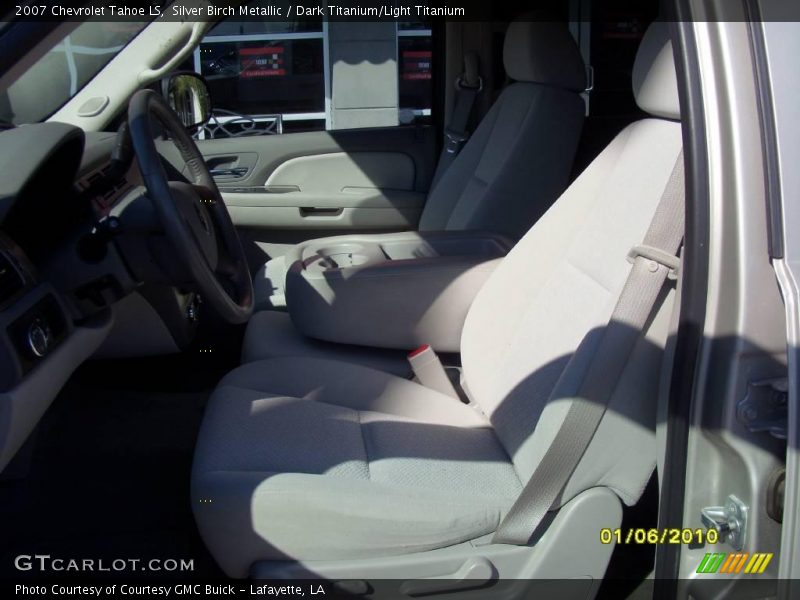 Silver Birch Metallic / Dark Titanium/Light Titanium 2007 Chevrolet Tahoe LS