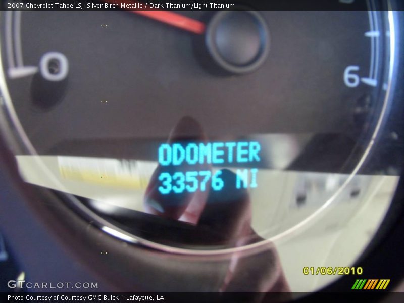 Silver Birch Metallic / Dark Titanium/Light Titanium 2007 Chevrolet Tahoe LS