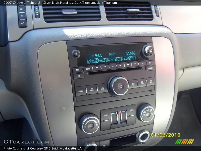 Silver Birch Metallic / Dark Titanium/Light Titanium 2007 Chevrolet Tahoe LS