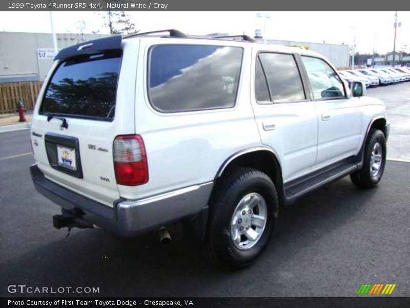 Natural White / Gray 1999 Toyota 4Runner SR5 4x4