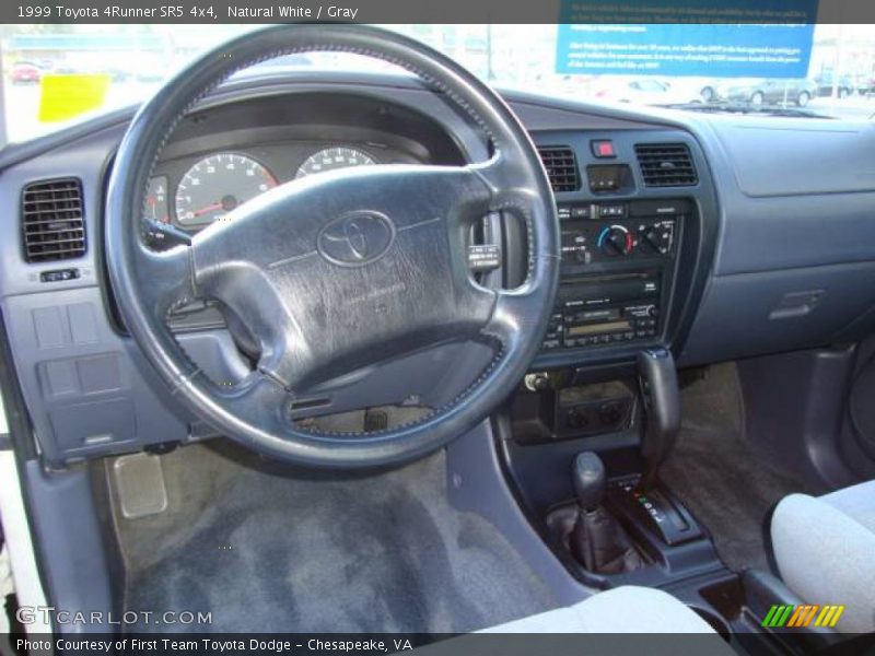 Natural White / Gray 1999 Toyota 4Runner SR5 4x4