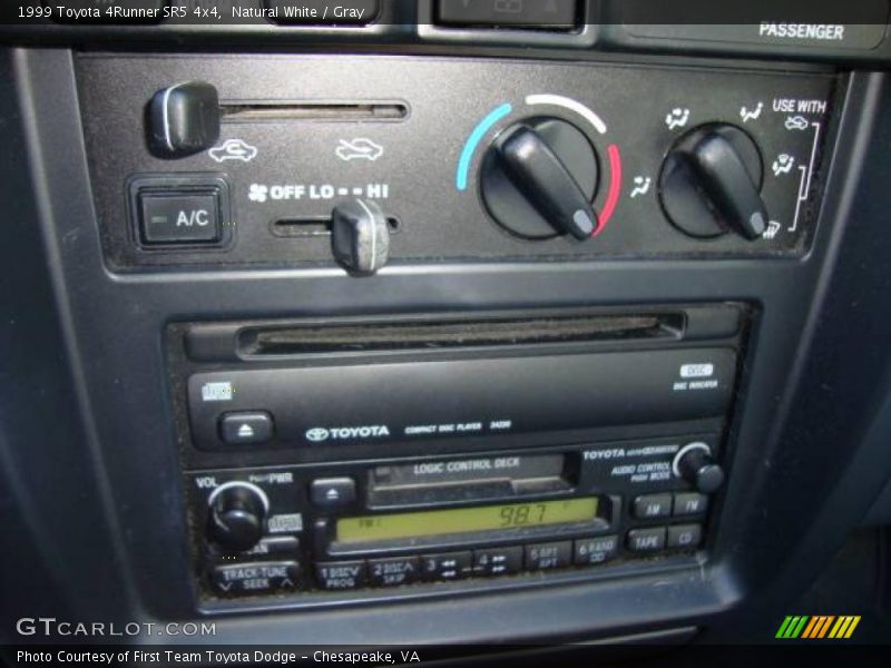 Natural White / Gray 1999 Toyota 4Runner SR5 4x4