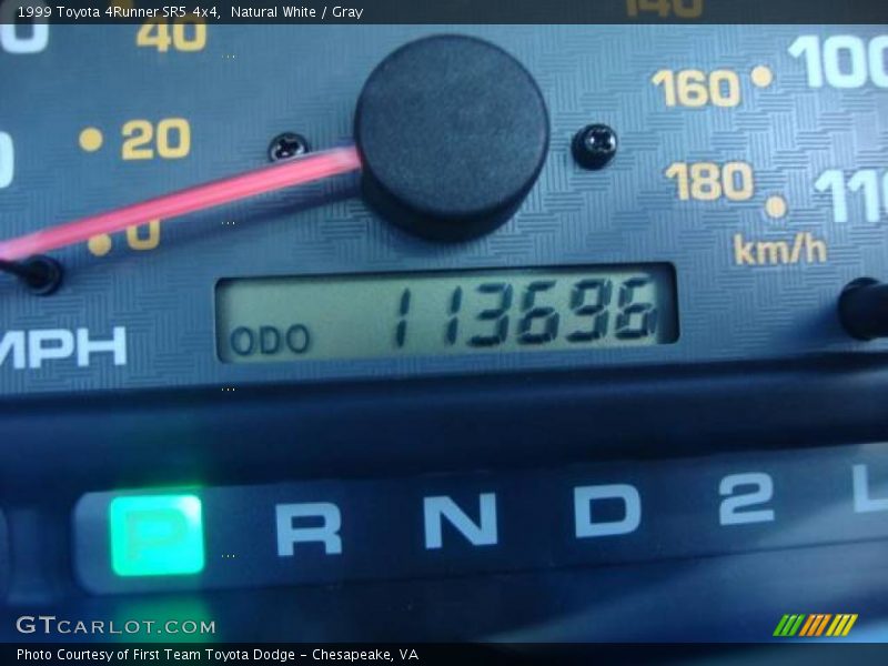 Natural White / Gray 1999 Toyota 4Runner SR5 4x4