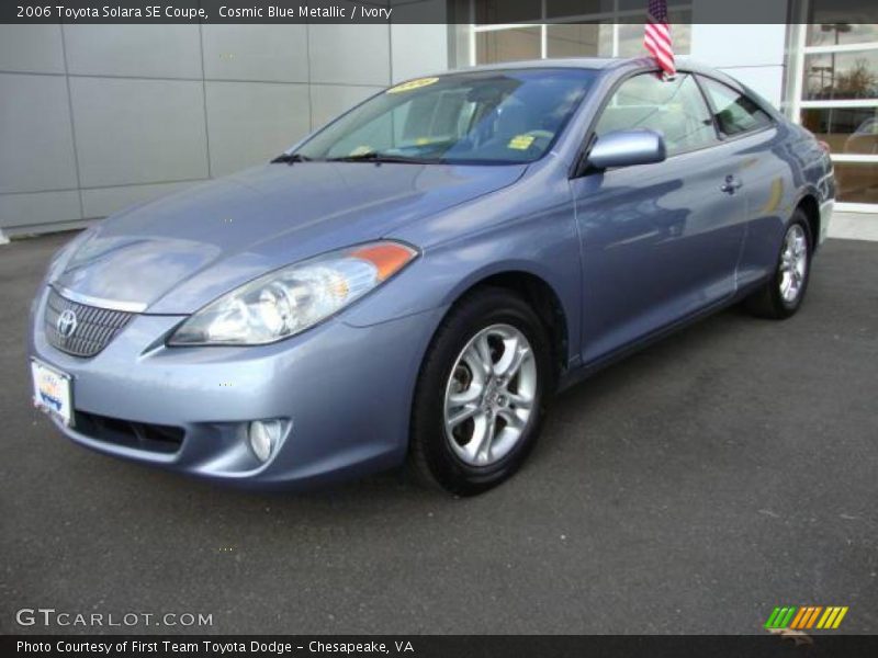 Cosmic Blue Metallic / Ivory 2006 Toyota Solara SE Coupe