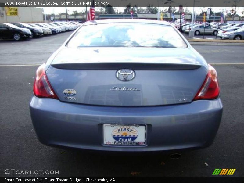 Cosmic Blue Metallic / Ivory 2006 Toyota Solara SE Coupe