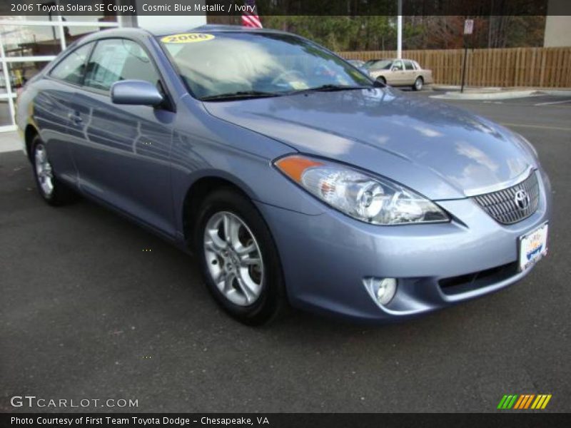 Cosmic Blue Metallic / Ivory 2006 Toyota Solara SE Coupe