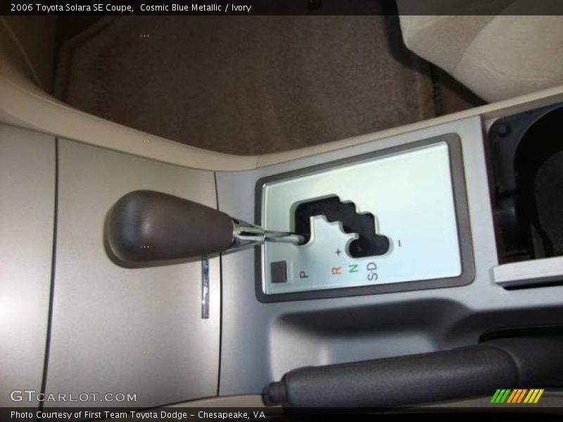 Cosmic Blue Metallic / Ivory 2006 Toyota Solara SE Coupe