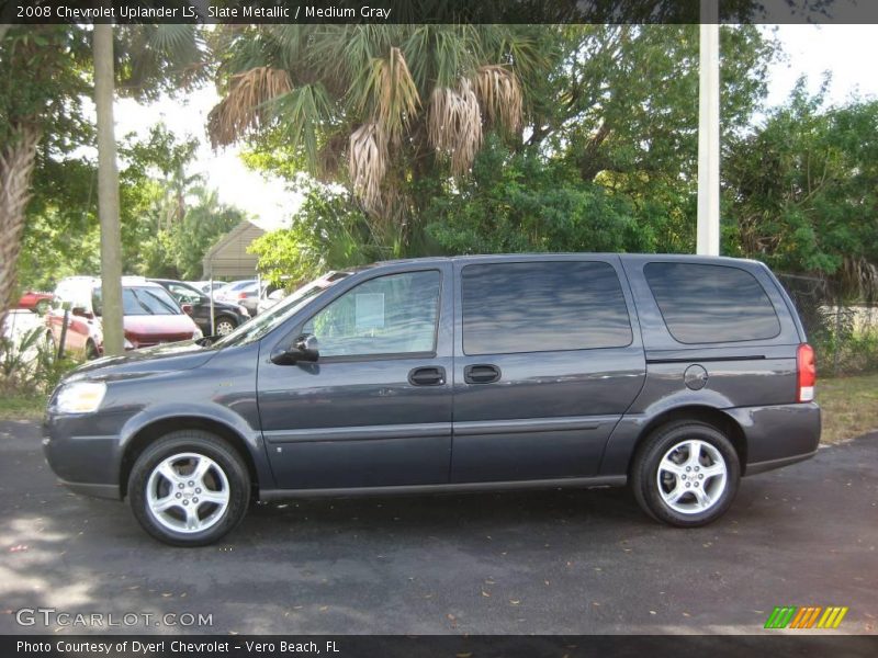 Slate Metallic / Medium Gray 2008 Chevrolet Uplander LS