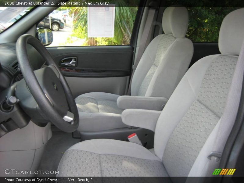 Slate Metallic / Medium Gray 2008 Chevrolet Uplander LS