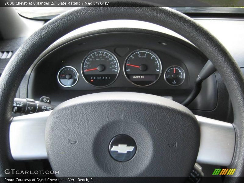 Slate Metallic / Medium Gray 2008 Chevrolet Uplander LS